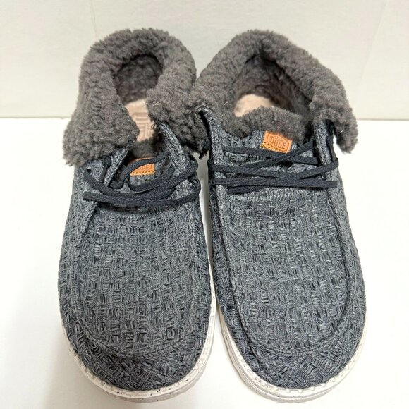 Hey Dude Damen Fold Stitch Cozy Moccasin - Picture 6 of 10